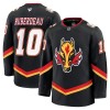 Maillot de Hockey Calgary Flames Fanatics Premium Jonathan Huberdeau 2024-25 Noir Troisième - Homme